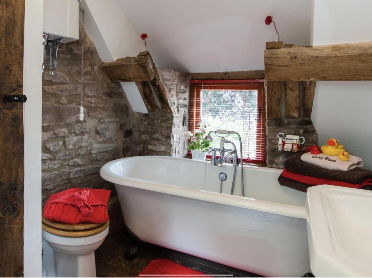 Talybont-on-Usk Ty Fferm Hen, Ancient Farmhouse, Coity Bach מראה חיצוני תמונה